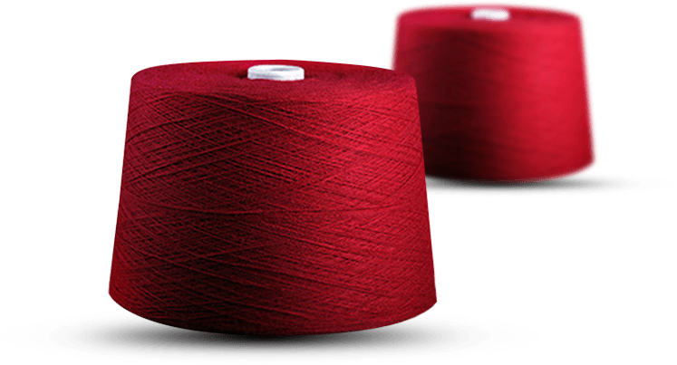 Boyalı polyester iplik